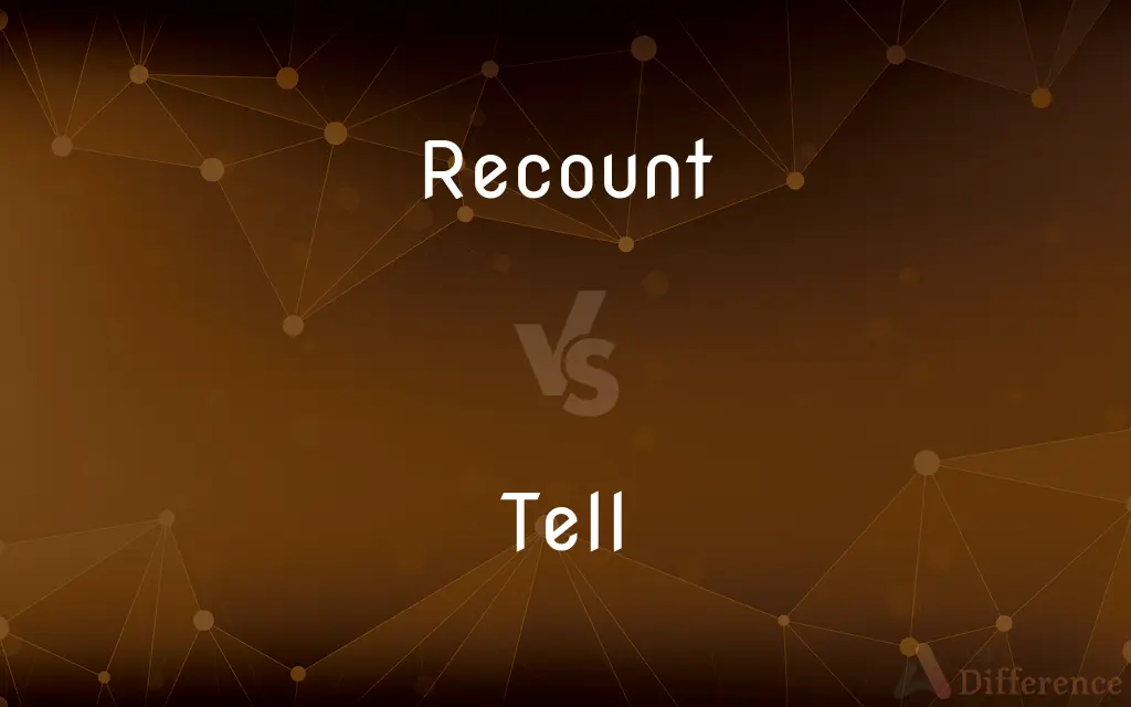 Recount vs. Tell