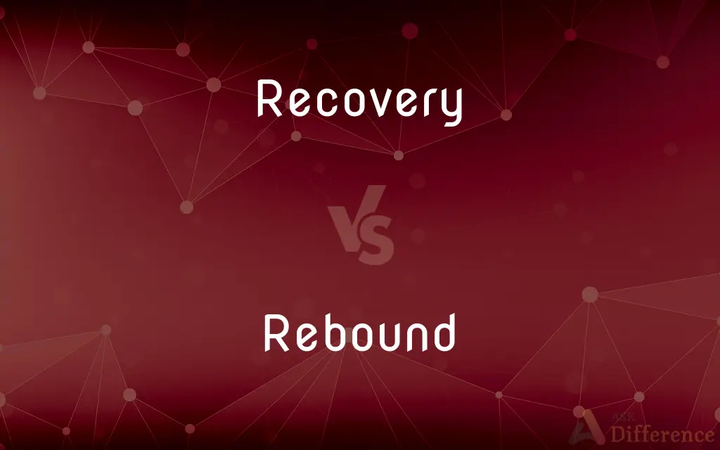 Recovery vs. Rebound — What's the Difference?