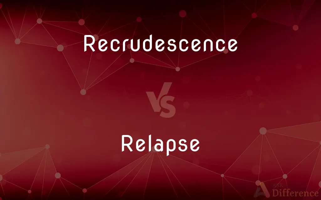 Recrudescence vs. Relapse — What's the Difference?