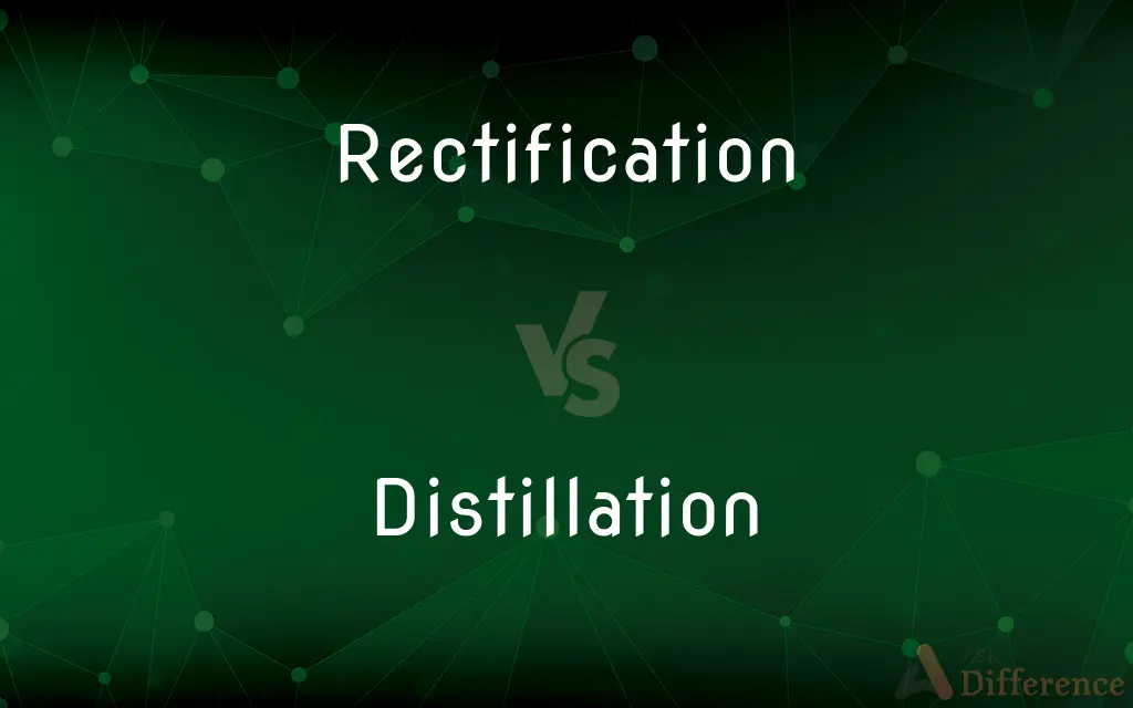 Rectification vs. Distillation — What's the Difference?