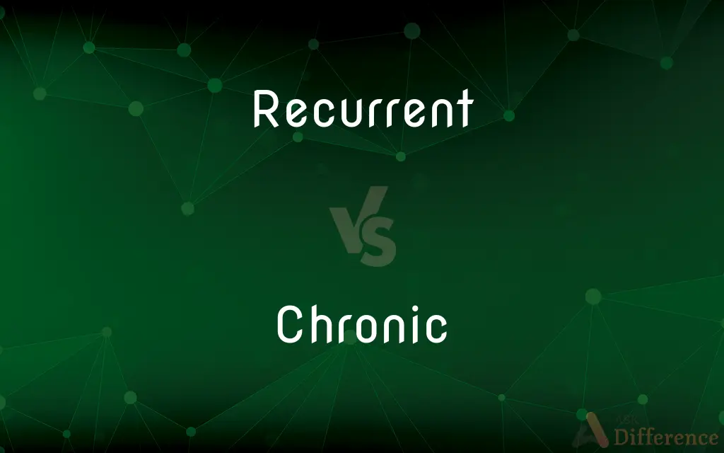 Recurrent vs. Chronic — What's the Difference?
