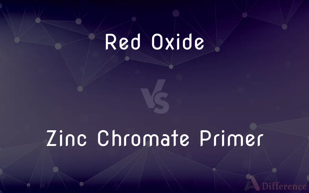 Red Oxide vs. Zinc Chromate Primer — What's the Difference?