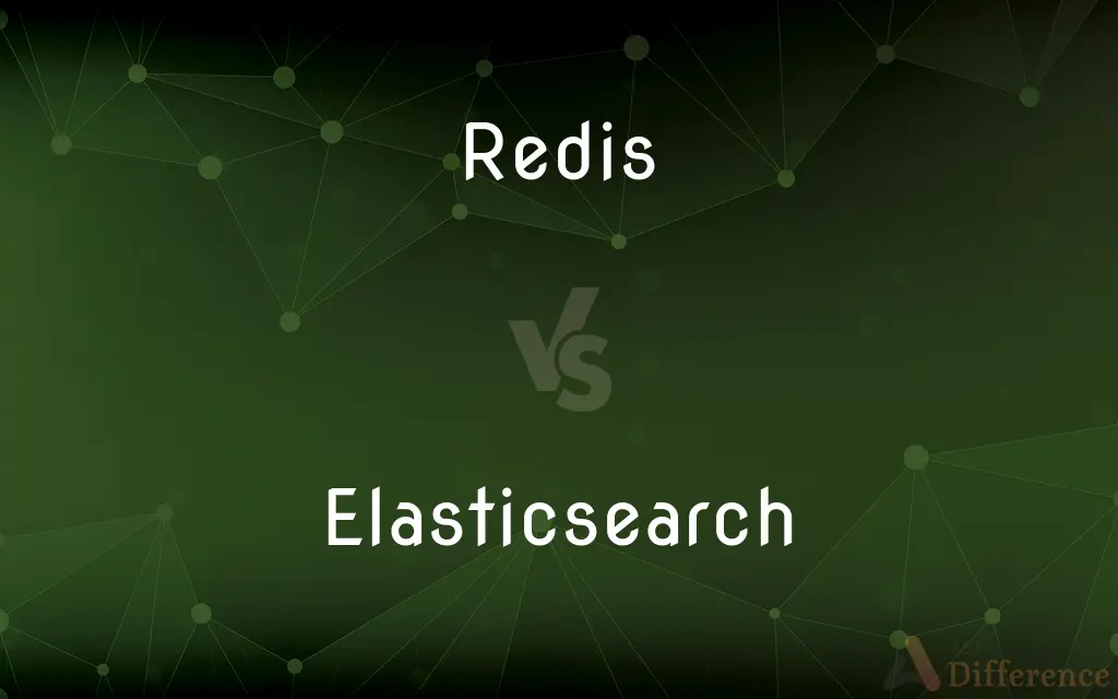 Redis vs. Elasticsearch — What's the Difference?
