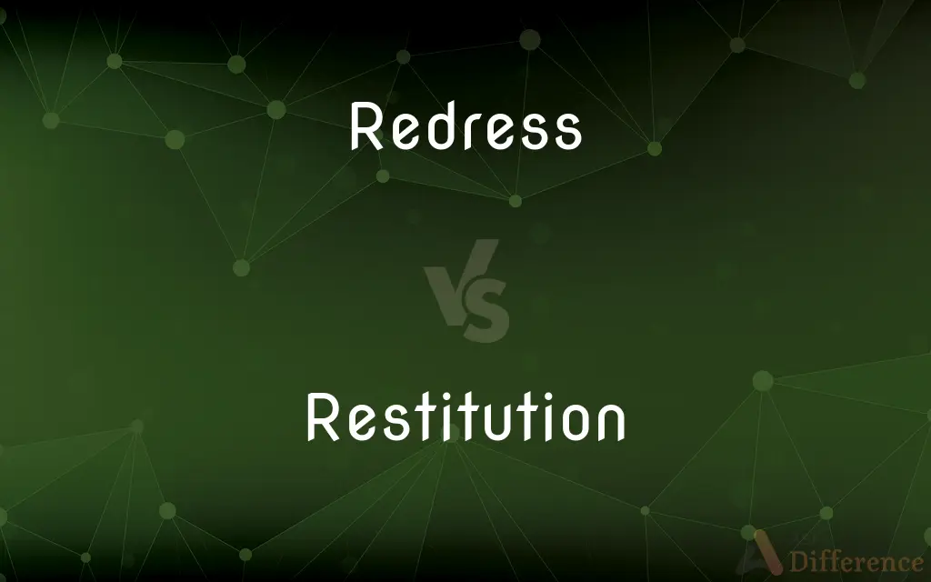 Redress vs. Restitution — What's the Difference?