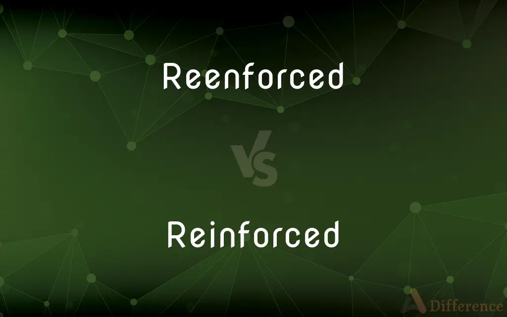 Reenforced vs. Reinforced — What's the Difference?