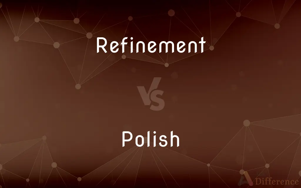Refinement vs. Polish — What's the Difference?
