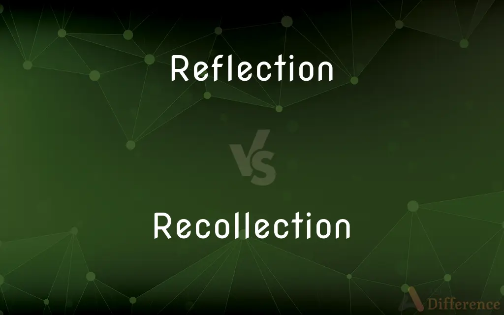 Reflection vs. Recollection — What's the Difference?