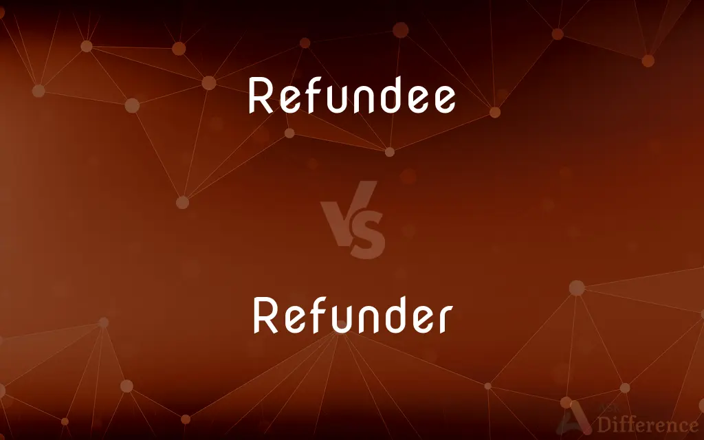 Refundee vs. Refunder — What's the Difference?