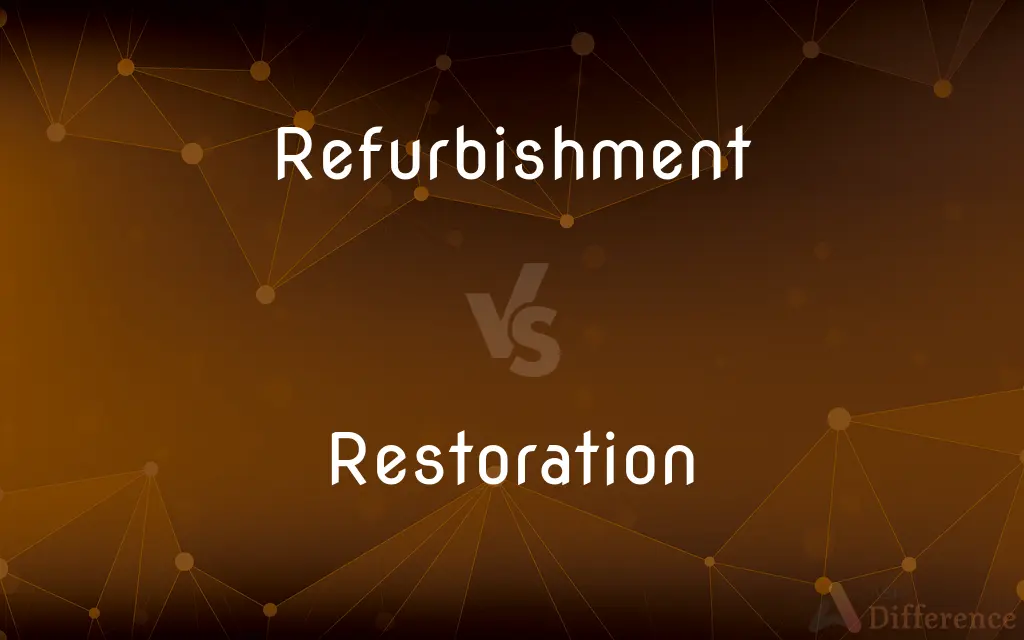 Refurbishment vs. Restoration — What's the Difference?
