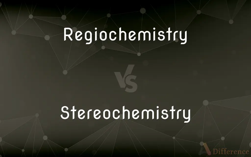 Regiochemistry vs. Stereochemistry — What's the Difference?
