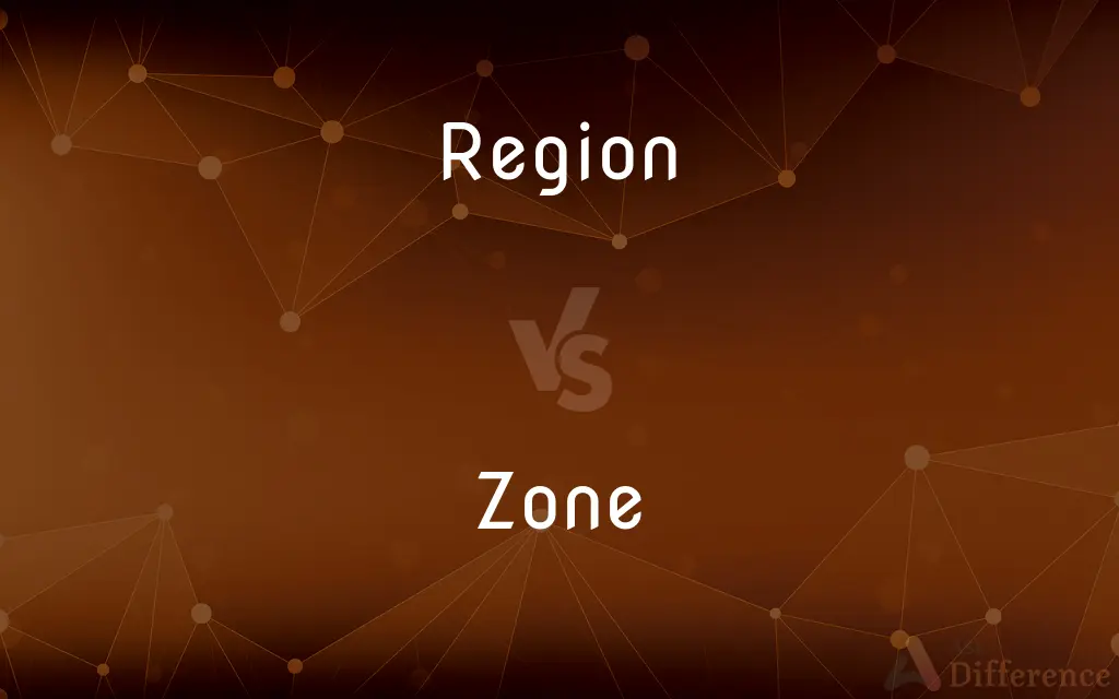 Region vs. Zone — What's the Difference?