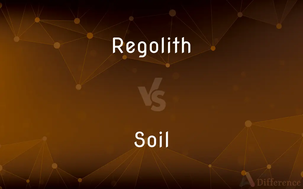 Regolith vs. Soil — What's the Difference?