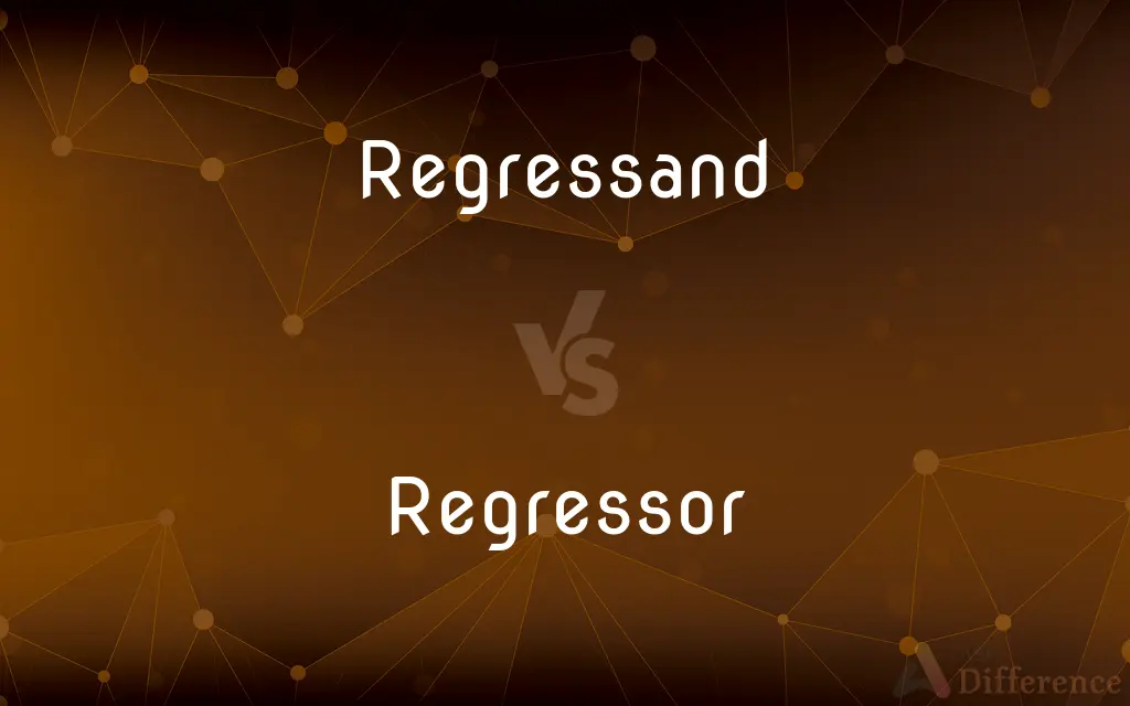 Regressand vs. Regressor — Which is Correct Spelling?