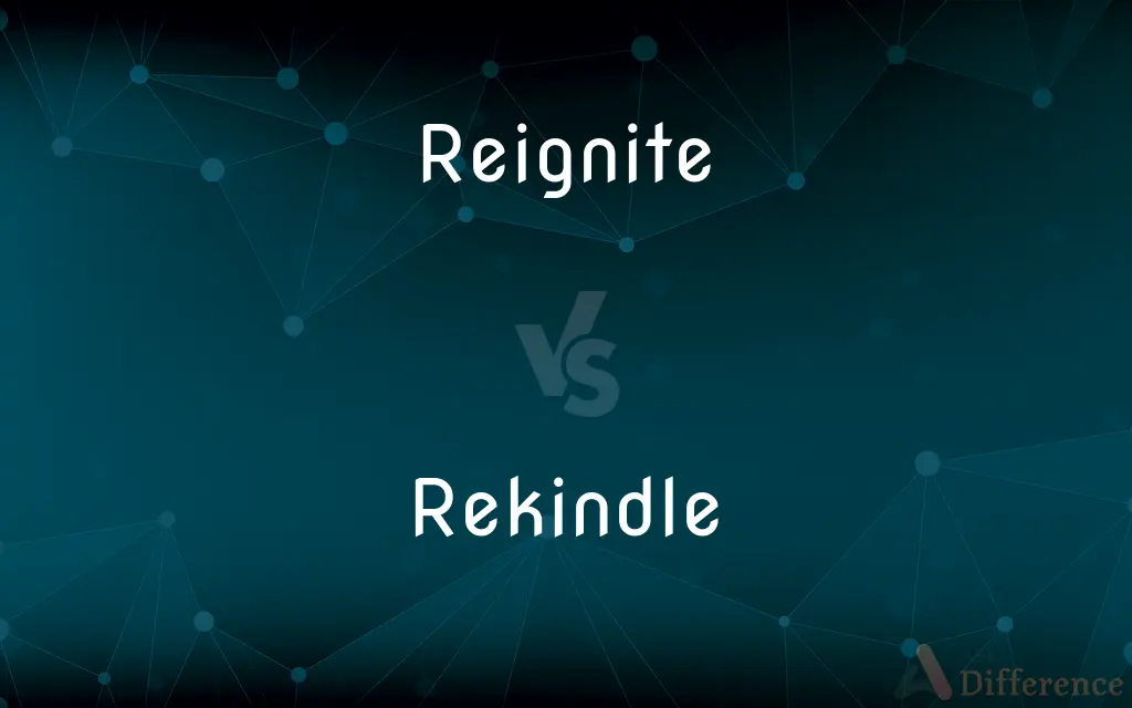 Reignite vs. Rekindle — What's the Difference?