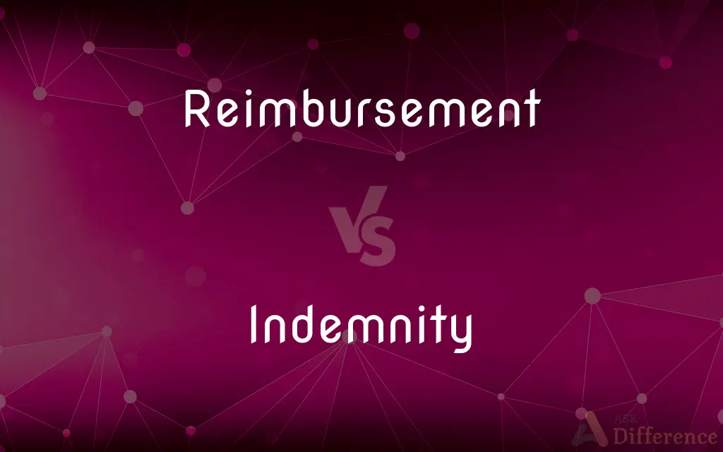 Reimbursement vs. Indemnity — What's the Difference?