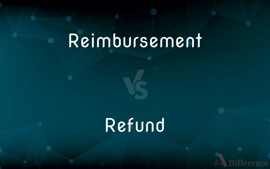 Reimbursement vs. Refund — What's the Difference?