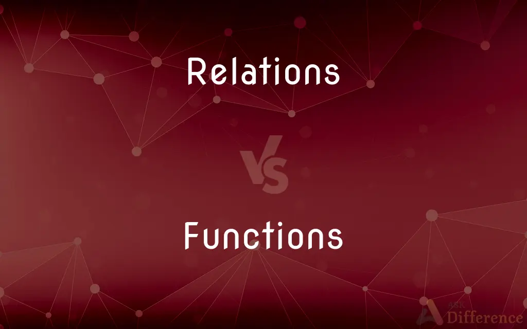 Relations vs. Functions — What's the Difference?