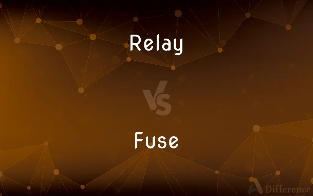 Relay vs. Fuse — What's the Difference?