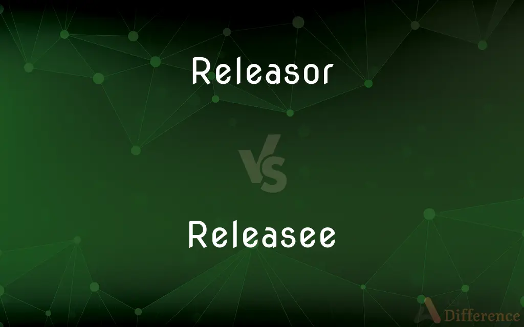 Releasor vs. Releasee — What's the Difference?