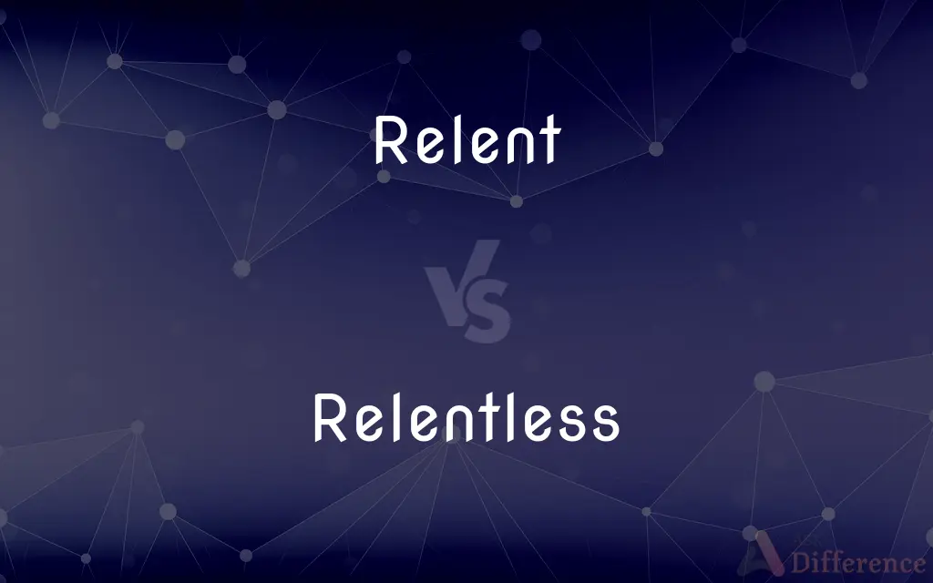Relent vs. Relentless — What's the Difference?