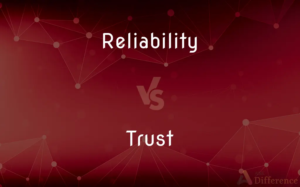 Reliability vs. Trust — What's the Difference?