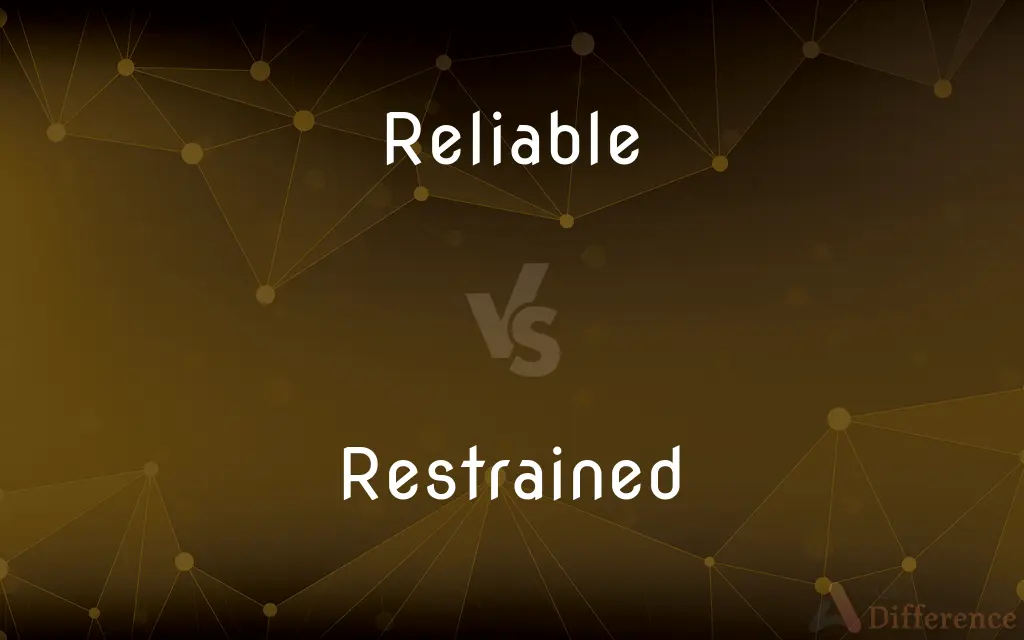 Reliable vs. Restrained — What's the Difference?