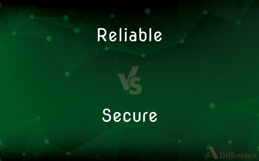 Reliable vs. Secure — What's the Difference?