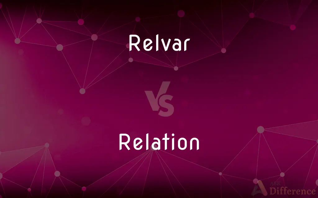 Relvar vs. Relation — What's the Difference?