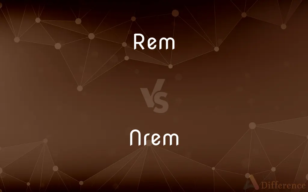 REM vs. NREM — What's the Difference?