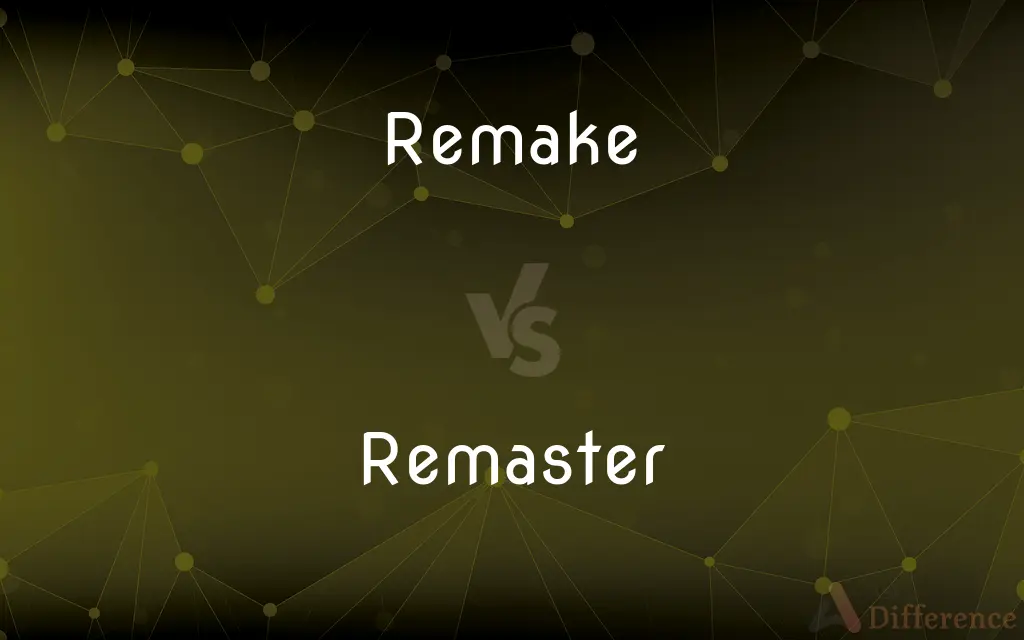 Remake vs. Remaster — What's the Difference?