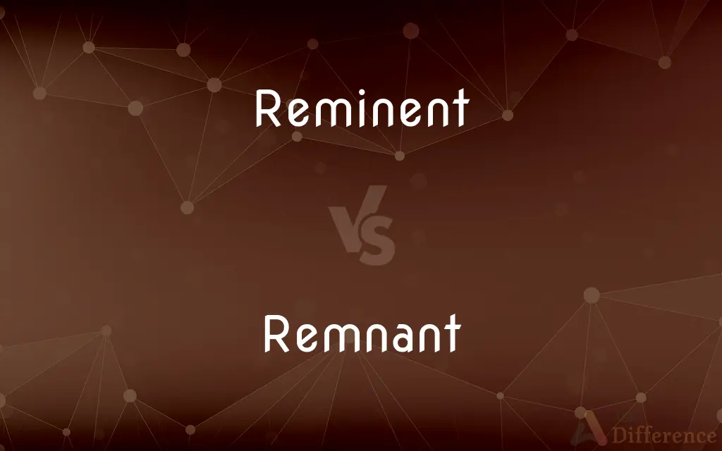 Reminent vs. Remnant — Which is Correct Spelling?