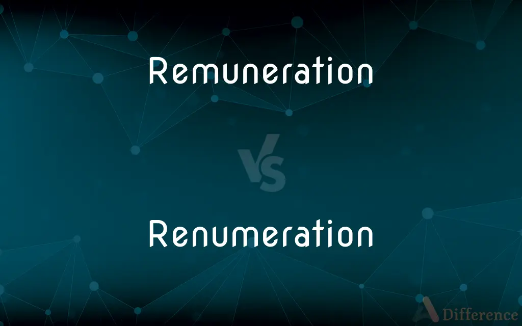 Remuneration vs. Renumeration — Which is Correct Spelling?