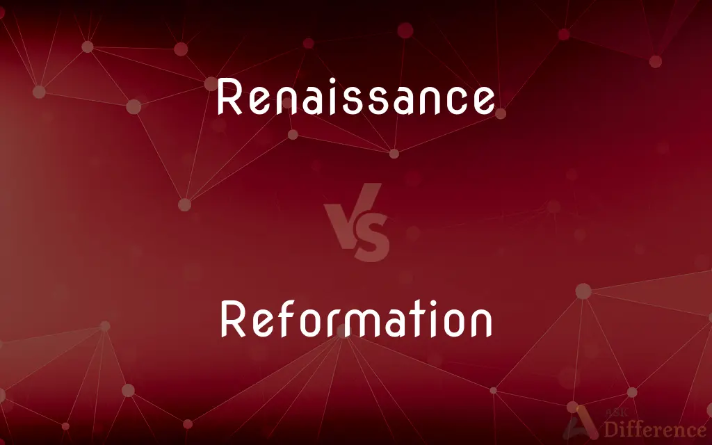 Renaissance vs. Reformation — What's the Difference?