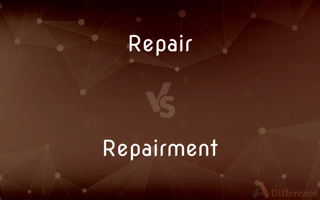 Repair vs. Repairment — Which is Correct Spelling?