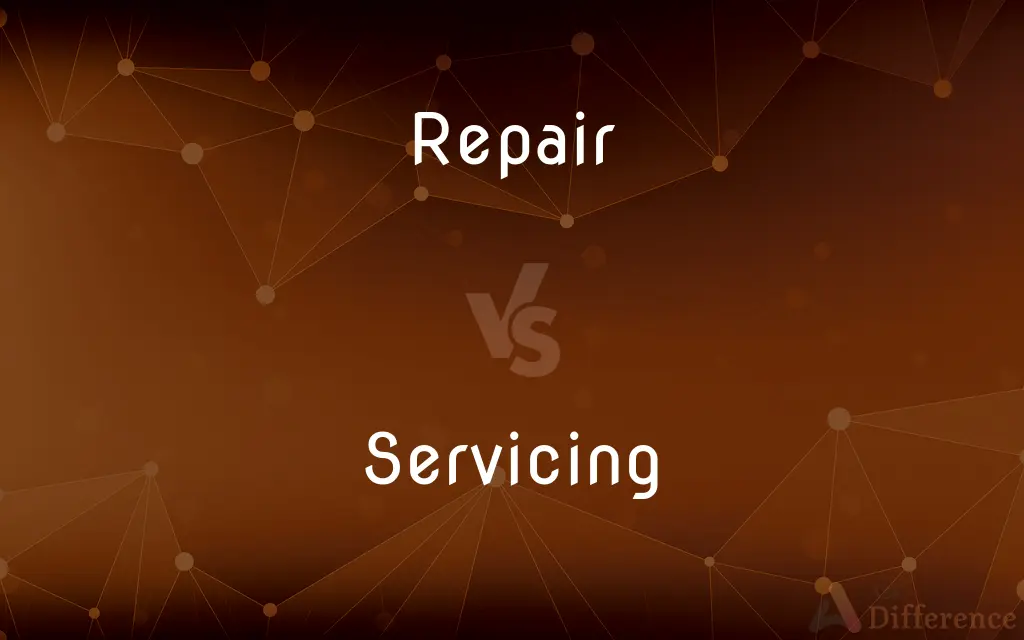 Repair vs. Servicing — What's the Difference?