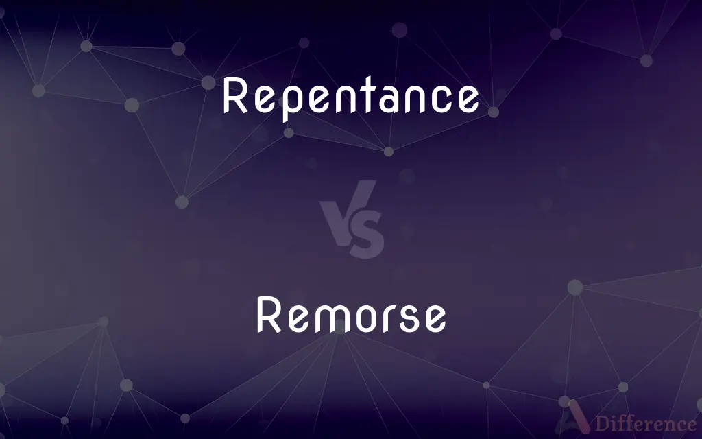 Repentance vs. Remorse — What's the Difference?
