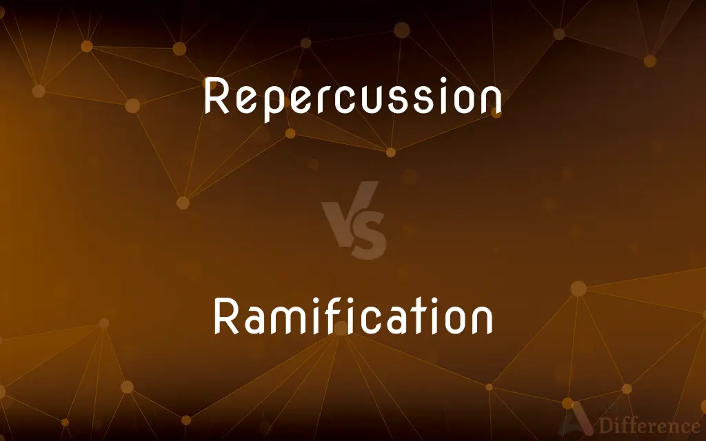 Repercussion vs. Ramification — What's the Difference?
