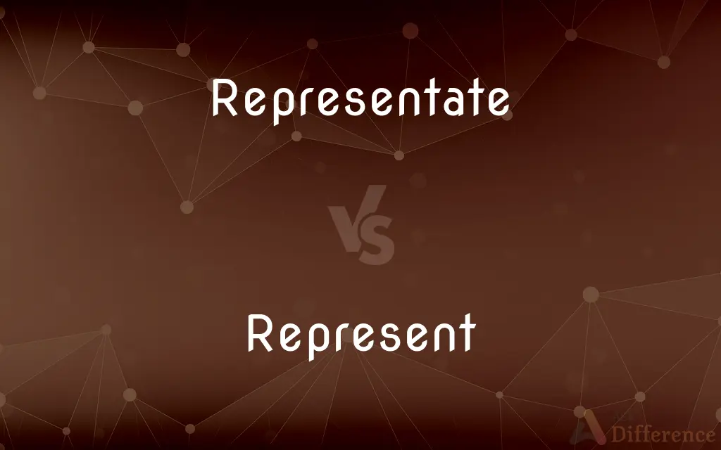 Representate vs. Represent — Which is Correct Spelling?