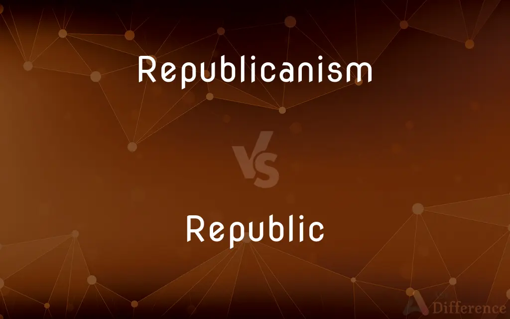 Republicanism vs. Republic — What's the Difference?