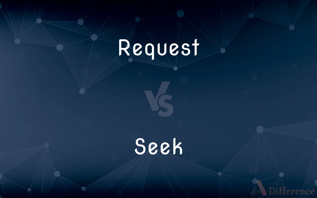 Request vs. Seek — What's the Difference?
