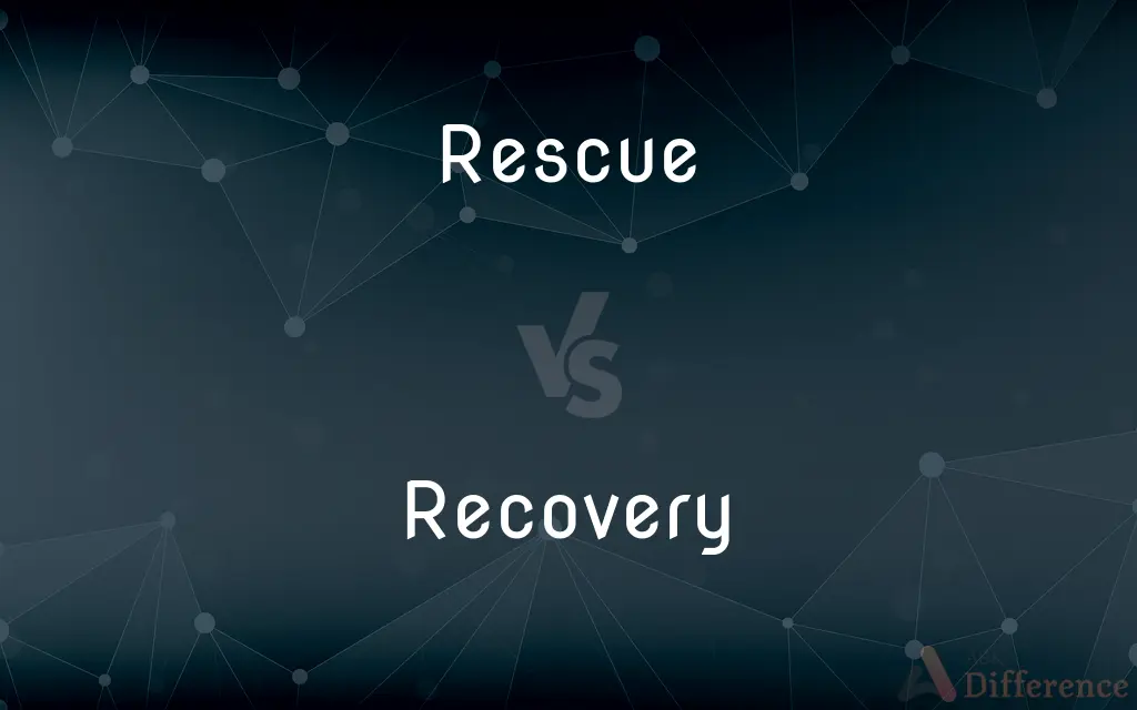 Rescue vs. Recovery — What's the Difference?