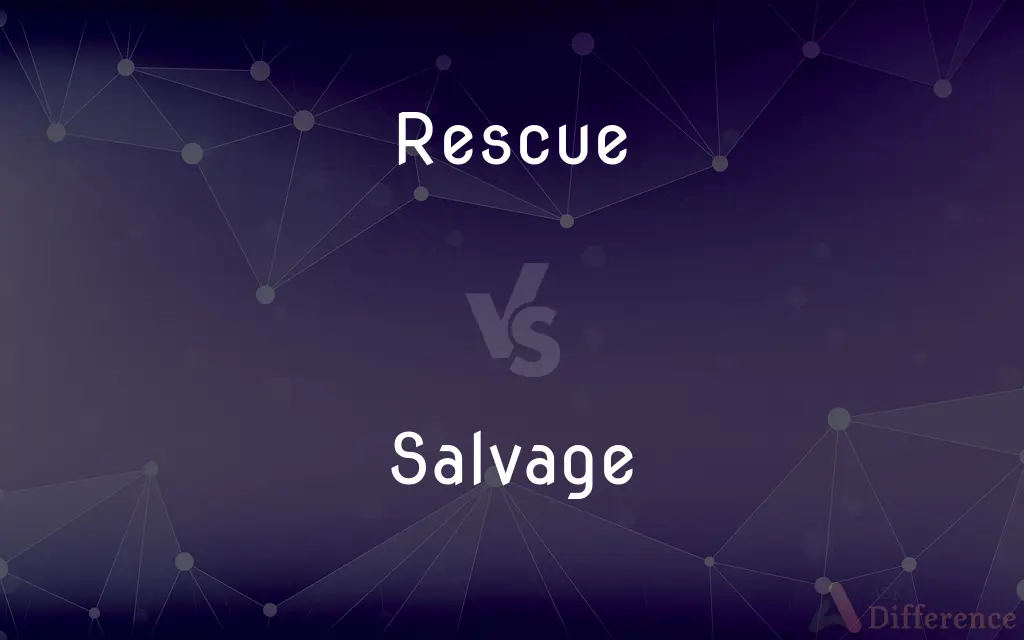 Rescue vs. Salvage — What's the Difference?