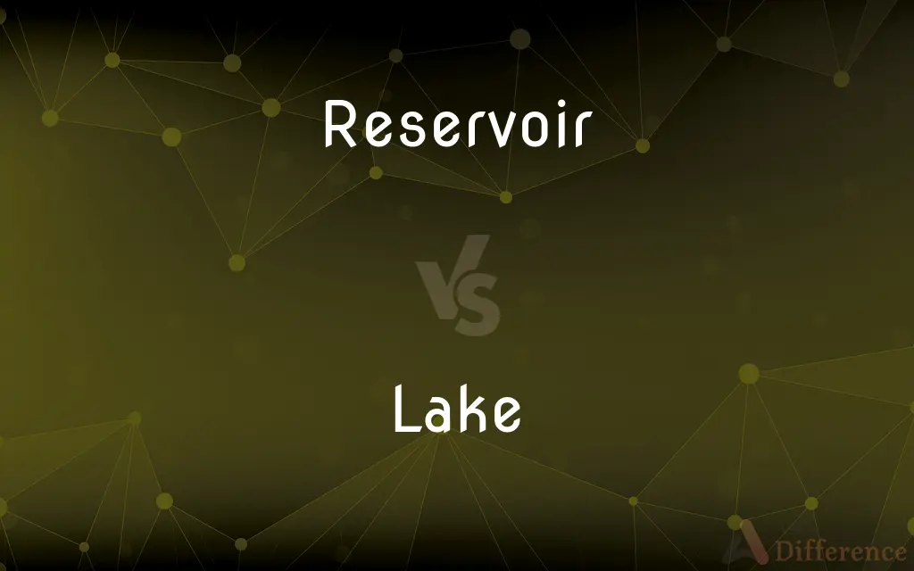 Reservoir vs. Lake — What's the Difference?