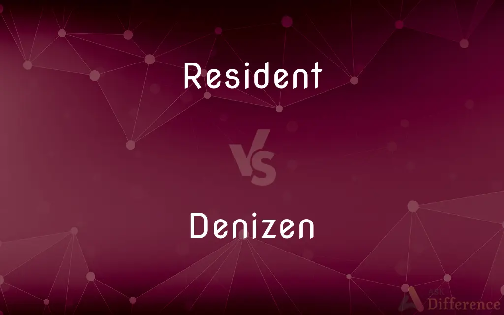 Resident vs. Denizen — What's the Difference?