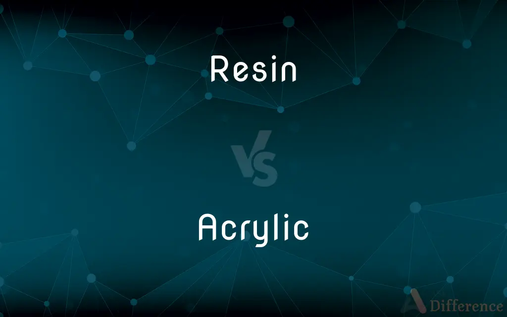 Resin vs. Acrylic — What's the Difference?