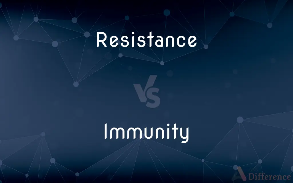 Resistance vs. Immunity — What's the Difference?