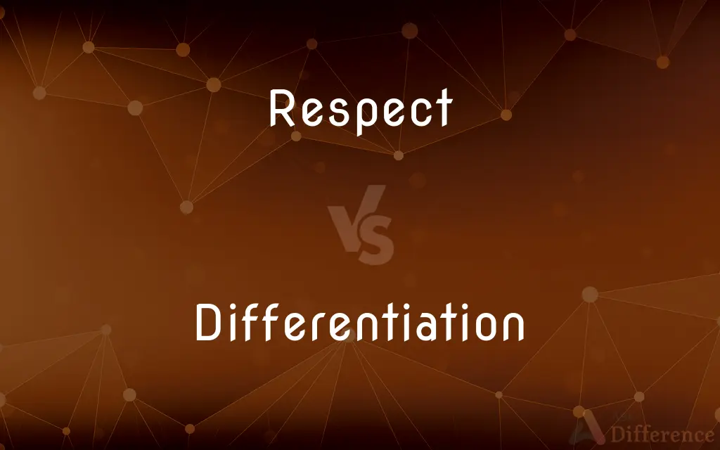 Respect vs. Differentiation — What's the Difference?