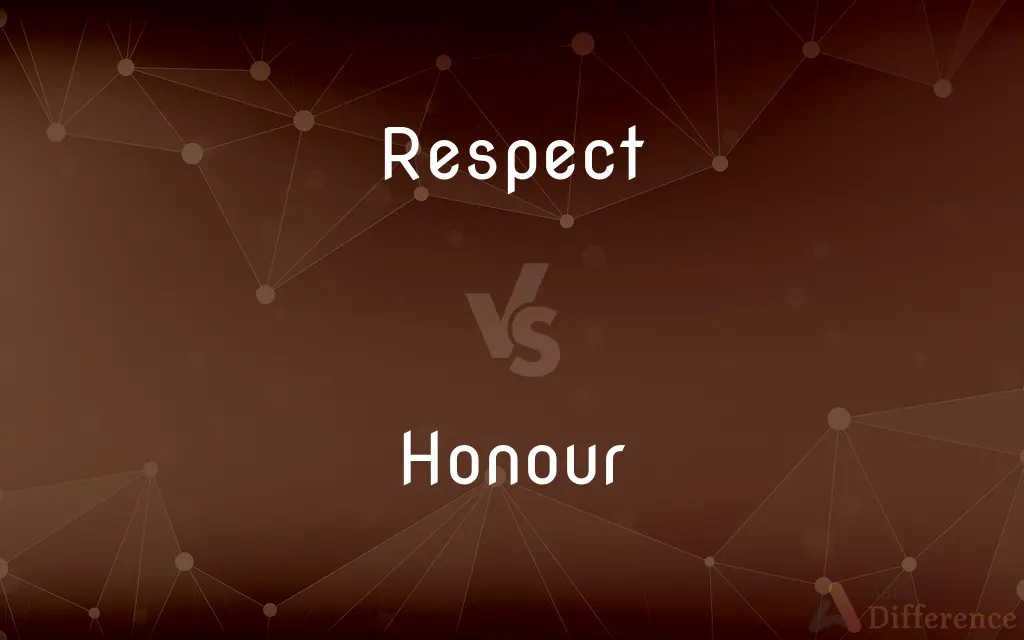 Respect vs. Honour — What's the Difference?