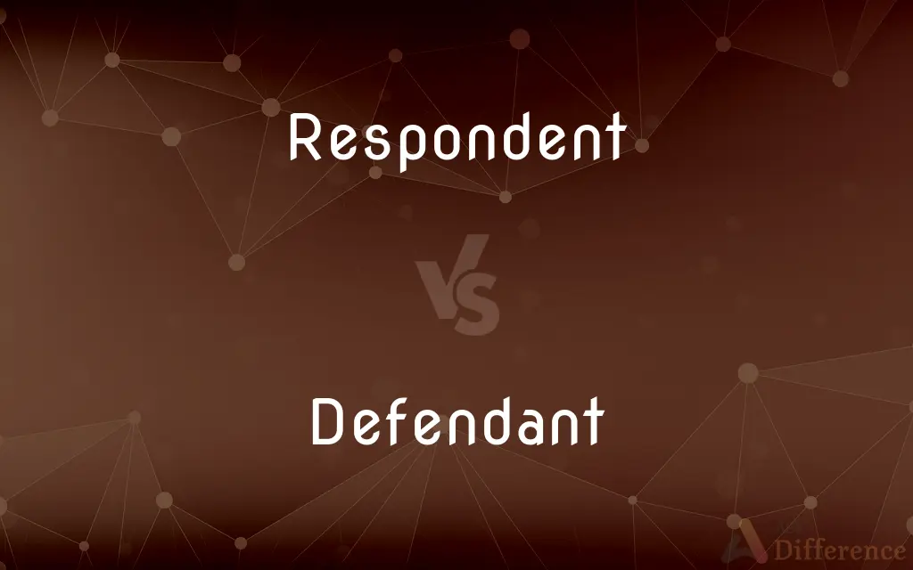 Respondent vs. Defendant — What's the Difference?