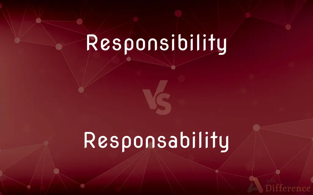 Responsibility vs. Responsability — Which is Correct Spelling?